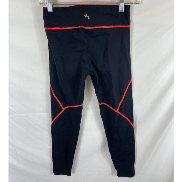 Joy Lab Black Leggings with Exposed Pink Seam Size Small - Picture 6 of 6